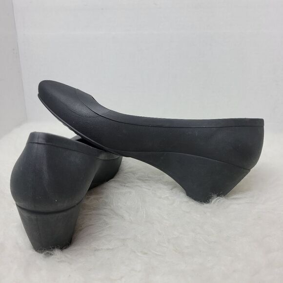 Crocs Lina Wedge Pump Dual Comfort Womens Size 9 - Picture 6 of 10